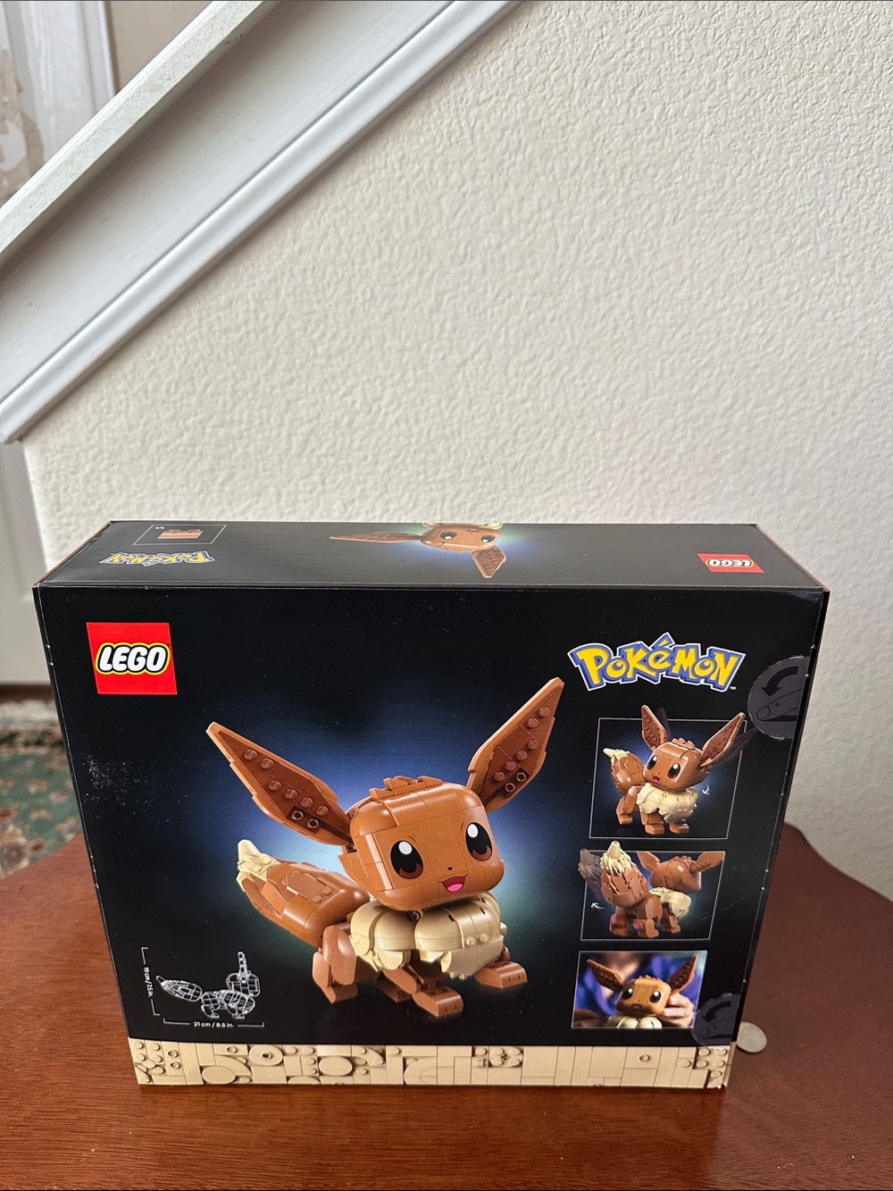 Lego Eevee BrickHeadz - Brown and Cream Pokémon Figure